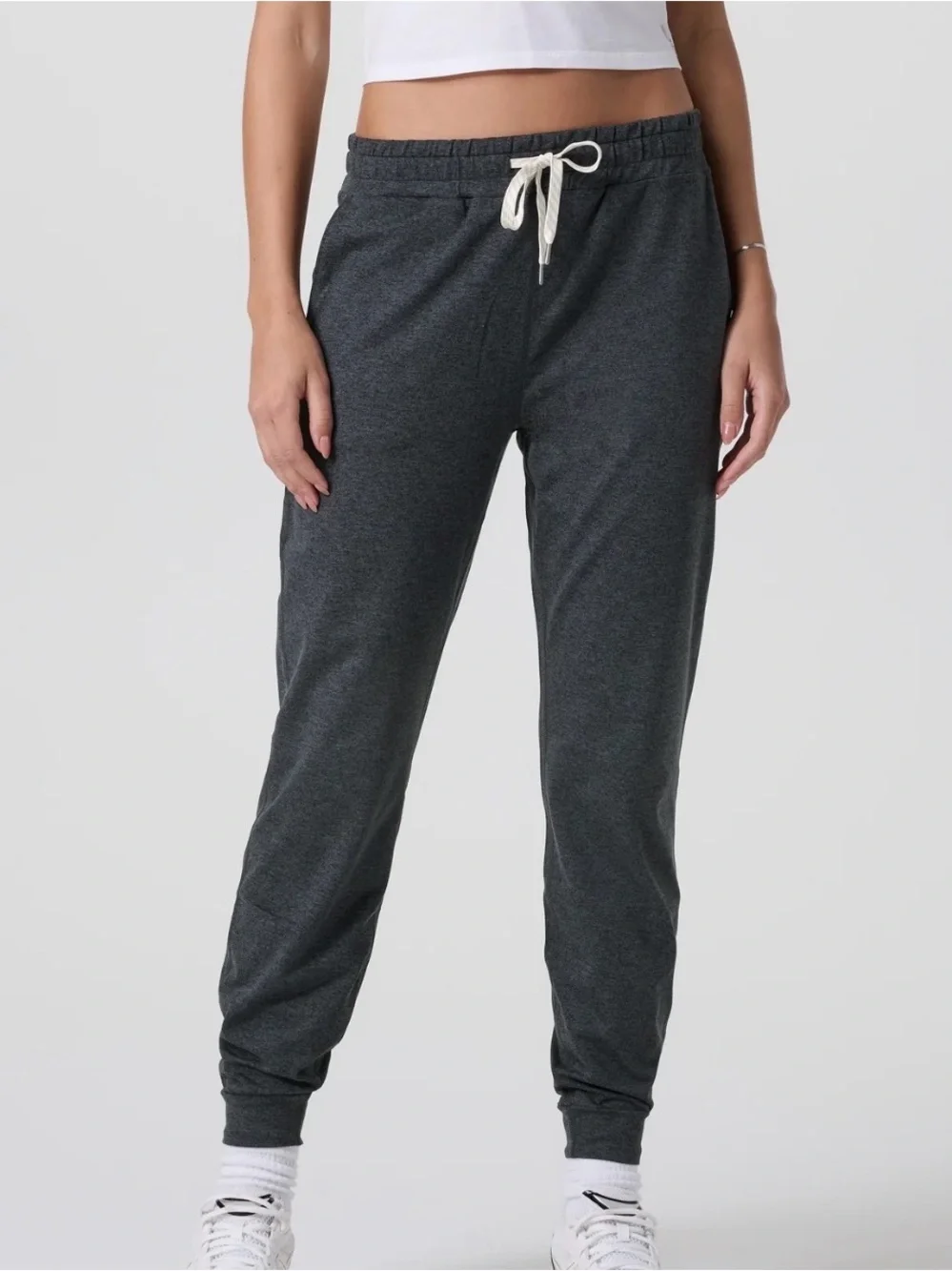 NWOT- Brand new, never worn Vuori Charcoal Heather Performance Joggers - Picture 9 of 12